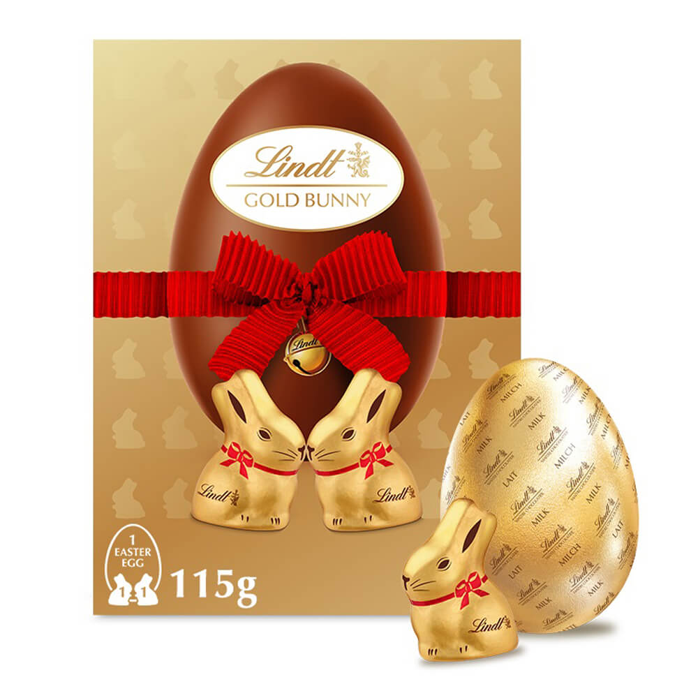 Lindt GOLD BUNNY Easter Egg Milk Chocolate 115g